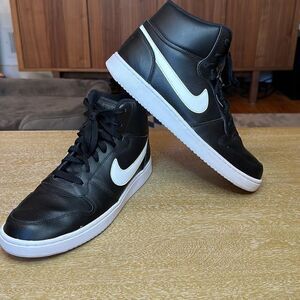 Nike Ebernon Mid 'Black White'